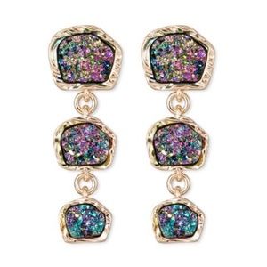 SUGARFIX by BaubleBar Druzy Drop Earrings
